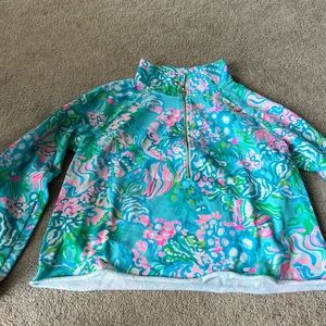 Lilly Pulitzer Cropped Luxletic pullover